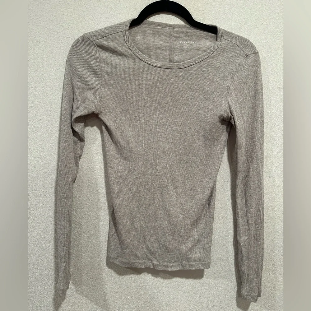 Everlane The Luxe Rib Long Sleeve - Picture 6 of 12